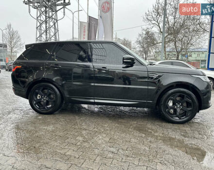 Черный Ленд Ровер Рендж Ровер Спорт, объемом двигателя 3 л и пробегом 90 тыс. км за 56500 $, фото 8 на Automoto.ua