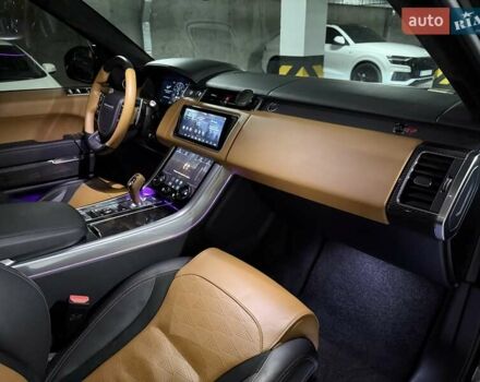 Чорний Ленд Ровер Range Rover Sport, об'ємом двигуна 5 л та пробігом 82 тис. км за 76000 $, фото 36 на Automoto.ua