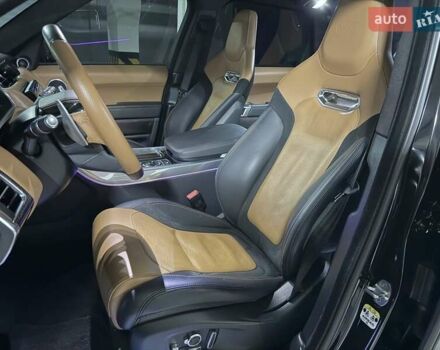 Чорний Ленд Ровер Range Rover Sport, об'ємом двигуна 5 л та пробігом 82 тис. км за 76000 $, фото 26 на Automoto.ua