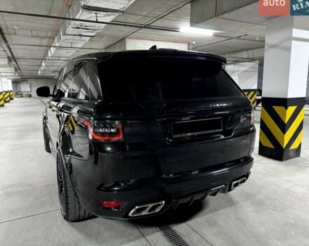 Черный Ленд Ровер Рендж Ровер Спорт, объемом двигателя 5 л и пробегом 82 тыс. км за 69800 $, фото 8 на Automoto.ua