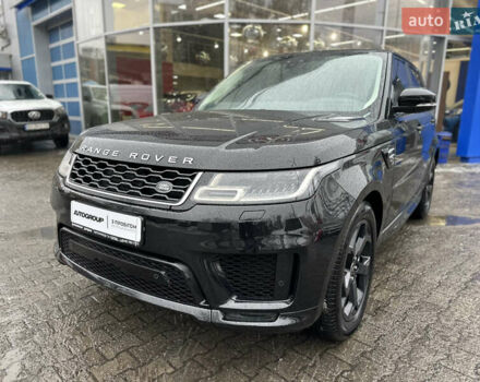 Черный Ленд Ровер Рендж Ровер Спорт, объемом двигателя 3 л и пробегом 90 тыс. км за 56500 $, фото 10 на Automoto.ua