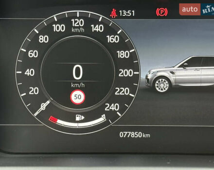 Чорний Ленд Ровер Range Rover Sport, об'ємом двигуна 3 л та пробігом 78 тис. км за 75000 $, фото 44 на Automoto.ua