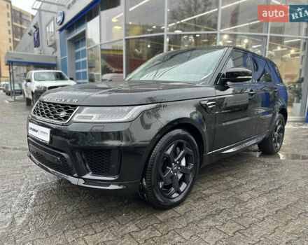 Черный Ленд Ровер Рендж Ровер Спорт, объемом двигателя 3 л и пробегом 90 тыс. км за 56500 $, фото 2 на Automoto.ua