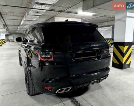 Черный Ленд Ровер Рендж Ровер Спорт, объемом двигателя 5 л и пробегом 82 тыс. км за 79000 $, фото 8 на Automoto.ua