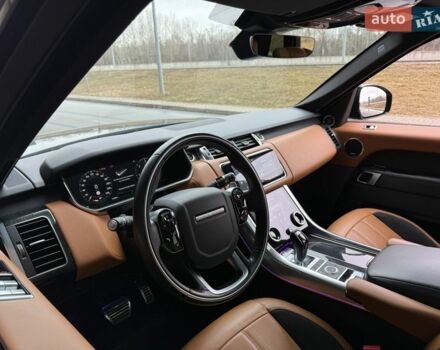 Черный Ленд Ровер Рендж Ровер Спорт, объемом двигателя 3 л и пробегом 149 тыс. км за 52500 $, фото 19 на Automoto.ua
