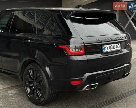 Черный Ленд Ровер Рендж Ровер Спорт, объемом двигателя 3 л и пробегом 149 тыс. км за 52500 $, фото 5 на Automoto.ua