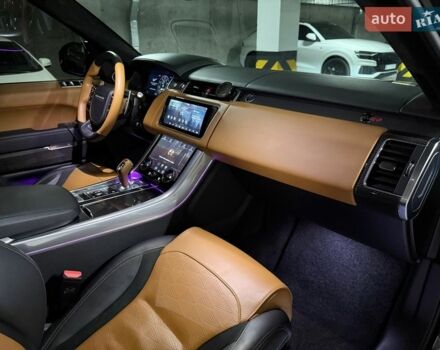 Черный Ленд Ровер Рендж Ровер Спорт, объемом двигателя 5 л и пробегом 82 тыс. км за 71000 $, фото 35 на Automoto.ua