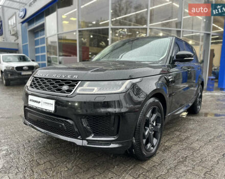 Черный Ленд Ровер Рендж Ровер Спорт, объемом двигателя 3 л и пробегом 90 тыс. км за 56500 $, фото 1 на Automoto.ua