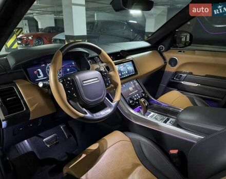 Чорний Ленд Ровер Range Rover Sport, об'ємом двигуна 5 л та пробігом 82 тис. км за 79000 $, фото 22 на Automoto.ua