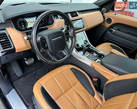 Чорний Ленд Ровер Range Rover Sport, об'ємом двигуна 3 л та пробігом 128 тис. км за 56500 $, фото 10 на Automoto.ua