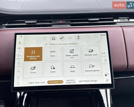 Чорний Ленд Ровер Range Rover Sport, об'ємом двигуна 3 л та пробігом 26 тис. км за 90000 $, фото 72 на Automoto.ua