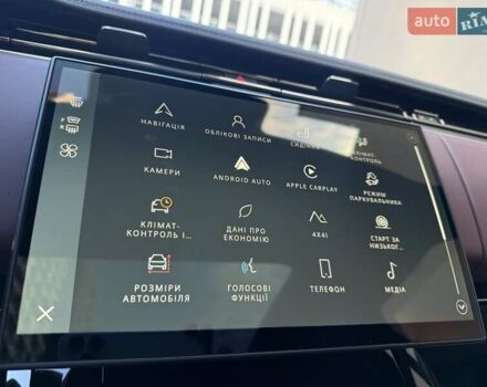 Черный Ленд Ровер Рендж Ровер Спорт, объемом двигателя 3 л и пробегом 27 тыс. км за 145555 $, фото 76 на Automoto.ua