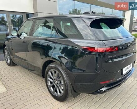 Ленд Ровер Range Rover Sport 2025 у Києві на Automoto.ua Чорний Ленд Ровер Range Rover Sport, об'ємом двигуна 3 л та пробігом 11 тис. км за 128159 $, фото 8 на Automoto.ua