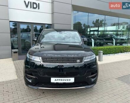 Ленд Ровер Range Rover Sport 2025 у Києві на Automoto.ua Чорний Ленд Ровер Range Rover Sport, об'ємом двигуна 3 л та пробігом 11 тис. км за 128159 $, фото 1 на Automoto.ua