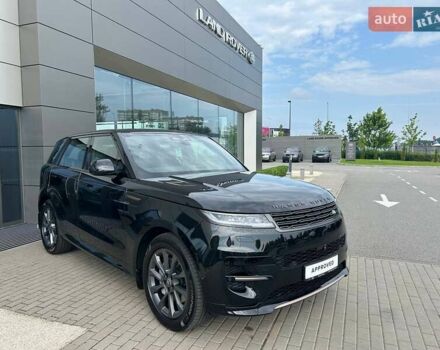 Ленд Ровер Range Rover Sport 2025 у Києві на Automoto.ua Чорний Ленд Ровер Range Rover Sport, об'ємом двигуна 3 л та пробігом 11 тис. км за 128159 $, фото 3 на Automoto.ua