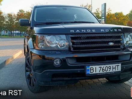 Чорний Ленд Ровер Range Rover Sport, об'ємом двигуна 4.2 л та пробігом 180 тис. км за 12500 $, фото 1 на Automoto.ua