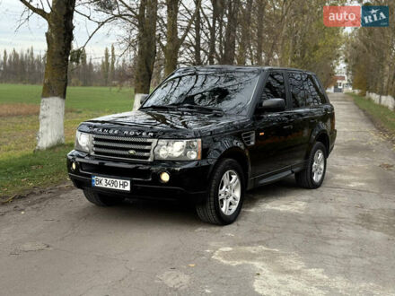 Черный Ленд Ровер Рендж Ровер Спорт, объемом двигателя 2.7 л и пробегом 305 тыс. км за 9000 $, фото 1 на Automoto.ua