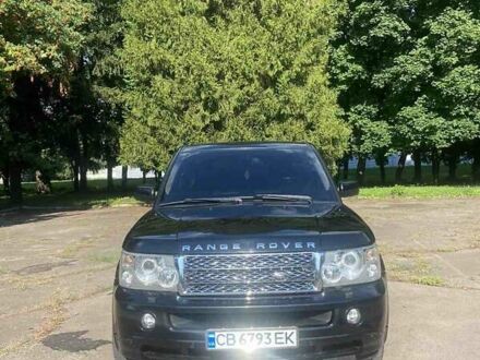 Чорний Ленд Ровер Range Rover Sport, об'ємом двигуна 4.2 л та пробігом 230 тис. км за 13500 $, фото 1 на Automoto.ua