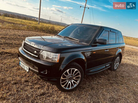 Черный Ленд Ровер Рендж Ровер Спорт, объемом двигателя 4.2 л и пробегом 203 тыс. км за 8800 $, фото 1 на Automoto.ua