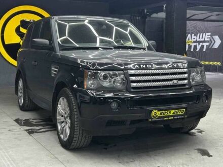 Черный Ленд Ровер Рендж Ровер Спорт, объемом двигателя 4.2 л и пробегом 207 тыс. км за 9900 $, фото 1 на Automoto.ua
