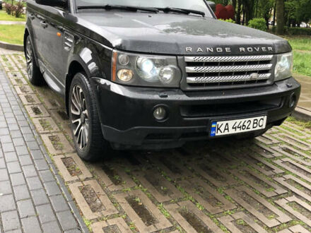 Чорний Ленд Ровер Range Rover Sport, об'ємом двигуна 4.2 л та пробігом 210 тис. км за 12000 $, фото 1 на Automoto.ua