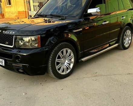 Чорний Ленд Ровер Range Rover Sport, об'ємом двигуна 4.2 л та пробігом 222 тис. км за 10000 $, фото 1 на Automoto.ua