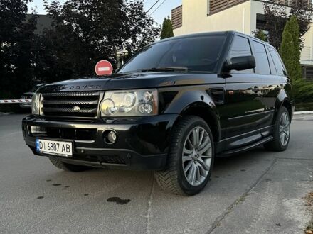 Черный Ленд Ровер Рендж Ровер Спорт, объемом двигателя 4.2 л и пробегом 280 тыс. км за 8200 $, фото 1 на Automoto.ua