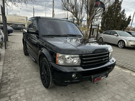 Черный Ленд Ровер Рендж Ровер Спорт, объемом двигателя 4.4 л и пробегом 235 тыс. км за 9900 $, фото 1 на Automoto.ua