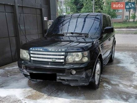 Чорний Ленд Ровер Range Rover Sport, об'ємом двигуна 2.7 л та пробігом 320 тис. км за 7500 $, фото 1 на Automoto.ua