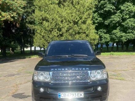 Чорний Ленд Ровер Range Rover Sport, об'ємом двигуна 4.2 л та пробігом 230 тис. км за 13500 $, фото 1 на Automoto.ua