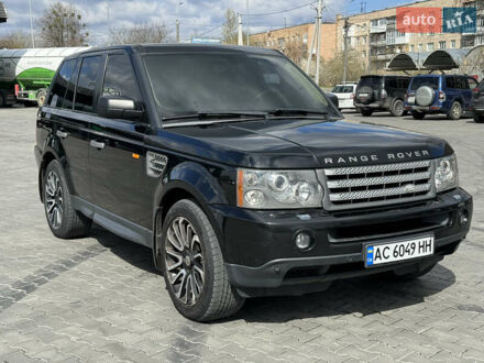 Ленд Ровер Рендж Ровер Спорт 2006 в Луцке на Automoto.ua Черный Ленд Ровер Рендж Ровер Спорт, объемом двигателя 4.2 л и пробегом 212 тыс. км за 9200 $, фото 1 на Automoto.ua