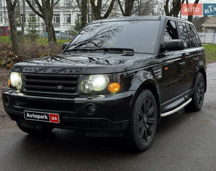 Чорний Ленд Ровер Range Rover Sport, об'ємом двигуна 4.2 л та пробігом 246 тис. км за 11490 $, фото 1 на Automoto.ua
