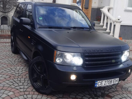 Чорний Ленд Ровер Range Rover Sport, об'ємом двигуна 3.6 л та пробігом 204 тис. км за 11000 $, фото 1 на Automoto.ua