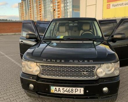 Чорний Ленд Ровер Range Rover Sport, об'ємом двигуна 4.2 л та пробігом 480 тис. км за 11900 $, фото 1 на Automoto.ua