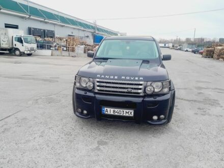 Ленд Ровер Range Rover Sport 2007 у Києві на Automoto.ua Чорний Ленд Ровер Range Rover Sport, об'ємом двигуна 4.2 л та пробігом 164 тис. км за 11500 $, фото 1 на Automoto.ua