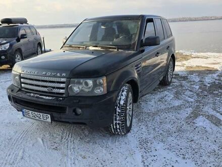 Черный Ленд Ровер Рендж Ровер Спорт, объемом двигателя 4.2 л и пробегом 239 тыс. км за 12500 $, фото 1 на Automoto.ua