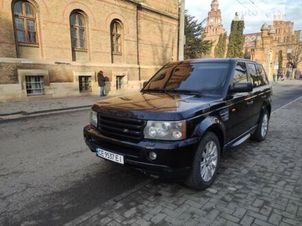 Ленд Ровер Рендж Ровер Спорт 2007 в Черновцах на Automoto.ua Черный Ленд Ровер Рендж Ровер Спорт, объемом двигателя 2.7 л и пробегом 280 тыс. км за 11500 $, фото 1 на Automoto.ua
