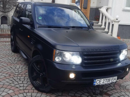 Чорний Ленд Ровер Range Rover Sport, об'ємом двигуна 3.6 л та пробігом 204 тис. км за 11000 $, фото 1 на Automoto.ua