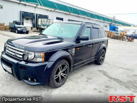 Чорний Ленд Ровер Range Rover Sport, об'ємом двигуна 4.2 л та пробігом 180 тис. км за 10500 $, фото 1 на Automoto.ua