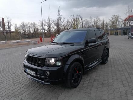 Черный Ленд Ровер Рендж Ровер Спорт, объемом двигателя 4.2 л и пробегом 160 тыс. км за 9200 $, фото 1 на Automoto.ua