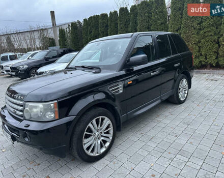 Чорний Ленд Ровер Range Rover Sport, об'ємом двигуна 4.2 л та пробігом 219 тис. км за 11200 $, фото 1 на Automoto.ua