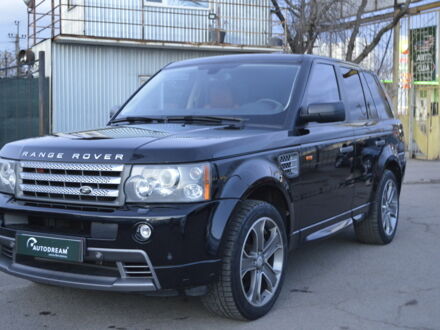 Чорний Ленд Ровер Range Rover Sport, об'ємом двигуна 4.2 л та пробігом 86 тис. км за 15500 $, фото 1 на Automoto.ua