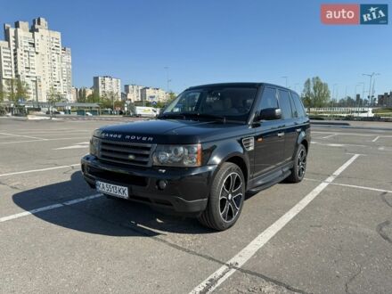 Чорний Ленд Ровер Range Rover Sport, об'ємом двигуна 2.7 л та пробігом 220 тис. км за 9500 $, фото 1 на Automoto.ua