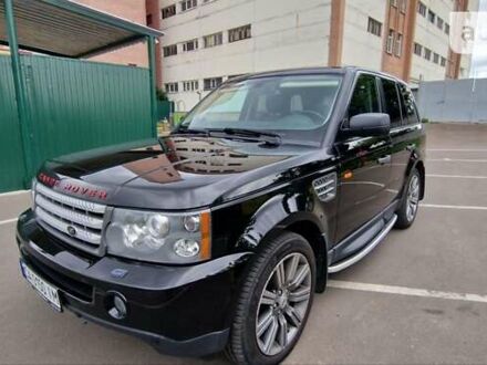 Ленд Ровер Range Rover Sport 2008 у Києві на Automoto.ua Чорний Ленд Ровер Range Rover Sport, об'ємом двигуна 4.2 л та пробігом 161 тис. км за 11700 $, фото 1 на Automoto.ua