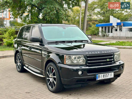 Ленд Ровер Range Rover Sport 2008 у Черкасах на Automoto.ua Чорний Ленд Ровер Range Rover Sport, об'ємом двигуна 3.63 л та пробігом 360 тис. км за 9800 $, фото 1 на Automoto.ua