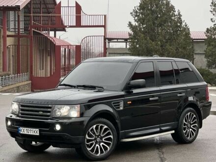 Ленд Ровер Range Rover Sport 2008 у Харкові на Automoto.ua Чорний Ленд Ровер Range Rover Sport, об'ємом двигуна 4.4 л та пробігом 158 тис. км за 13000 $, фото 1 на Automoto.ua