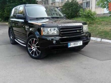 Ленд Ровер Рендж Ровер Спорт 2008 в Кременчуге на Automoto.ua Черный Ленд Ровер Рендж Ровер Спорт, объемом двигателя 3.63 л и пробегом 350 тыс. км за 10999 $, фото 1 на Automoto.ua