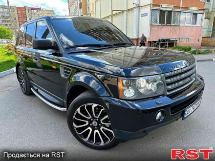 Чорний Ленд Ровер Range Rover Sport, об'ємом двигуна 4.4 л та пробігом 137 тис. км за 11800 $, фото 1 на Automoto.ua