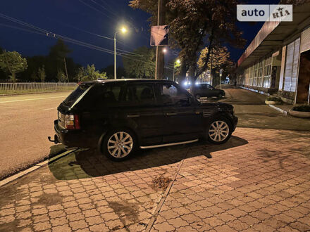Ленд Ровер Рендж Ровер Спорт 2008 в Днепре (Днепропетровске) на Automoto.ua Черный Ленд Ровер Рендж Ровер Спорт, объемом двигателя 4.2 л и пробегом 160 тыс. км за 12499 $, фото 1 на Automoto.ua