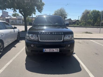 Черный Ленд Ровер Рендж Ровер Спорт, объемом двигателя 4.2 л и пробегом 185 тыс. км за 10700 $, фото 1 на Automoto.ua